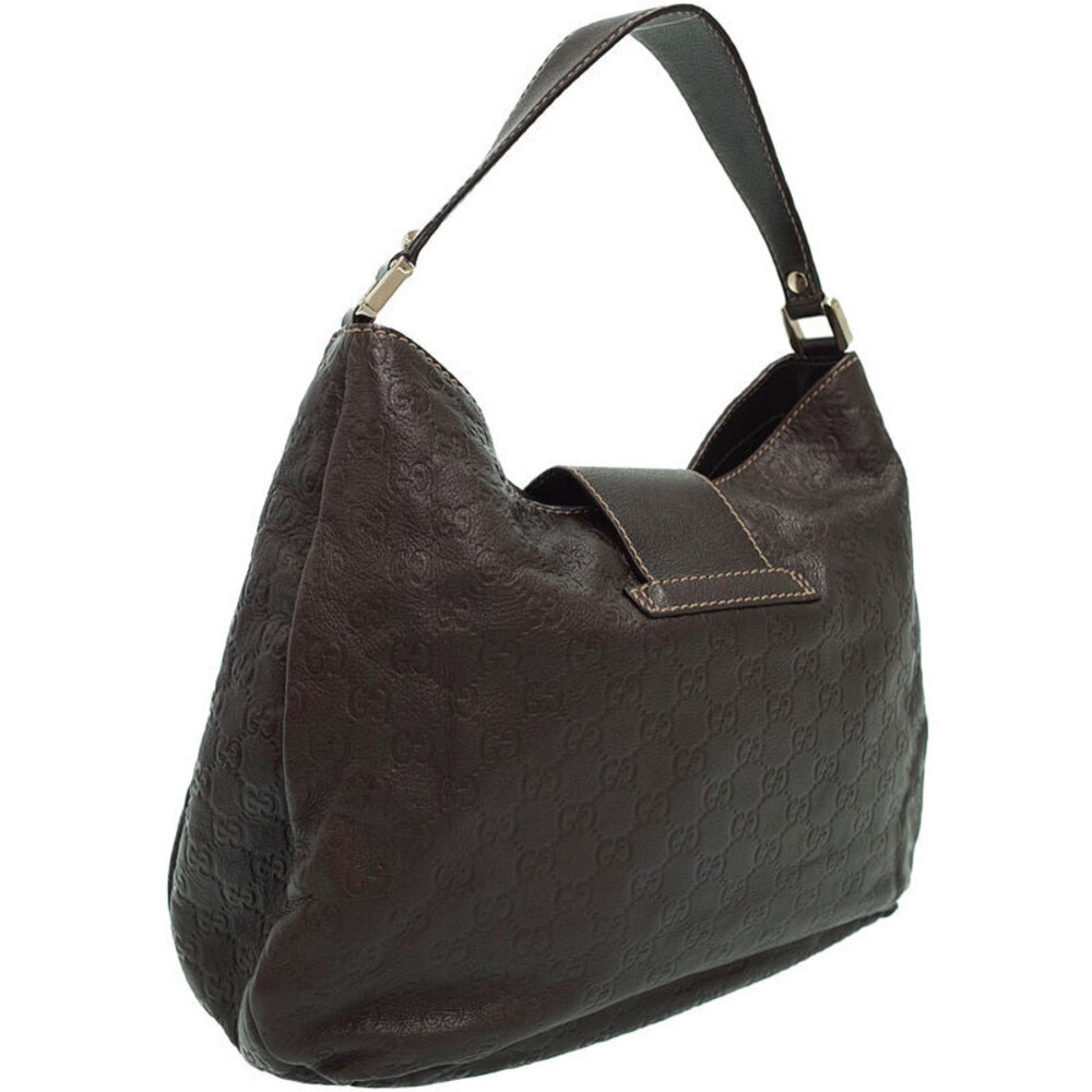 Gucci Black Bag Web Leather ssima Hobo